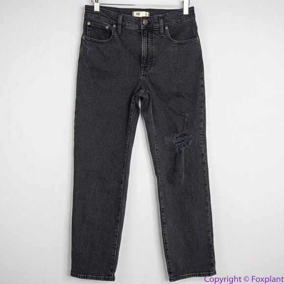 NEW Madewell The Mid-Rise Perfect Vintage Straight Jean in Rosella Wash, 28 - Picture 2 of 16